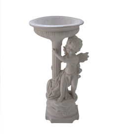 China Baño con la fuente, baño del pájaro de la columna de Roma del ángel del pájaro de la fuente de agua proveedor