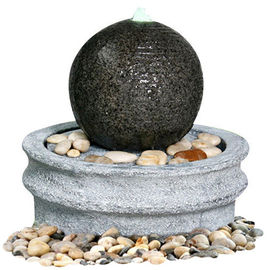 China Fuentes de agua al aire libre de la esfera de la bola de mármol al aire libre/fuente interior del jardín de la esfera proveedor