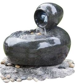 China Fuentes de agua al aire libre de la esfera de la fibra de vidrio con los potes/la fuente de la característica del agua de la bola proveedor