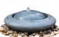 Fuentes de agua al aire libre de la esfera de la fibra de vidrio con los potes/la fuente de la característica del agua de la bola proveedor