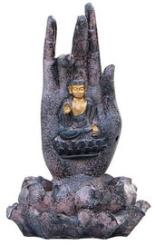 China La pequeña fuente de agua de señor Buda Statue de Polyesin, Buda asentó en Lotus proveedor